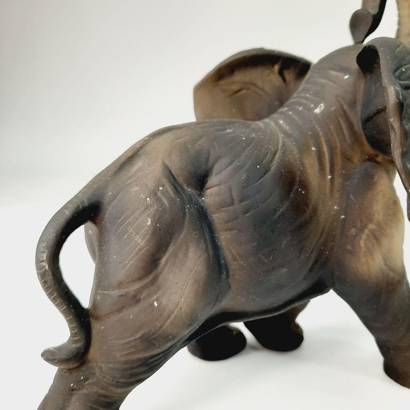 Vintage ArtMark Porcelain Elephant Trunk Up - Picture 10 of 10